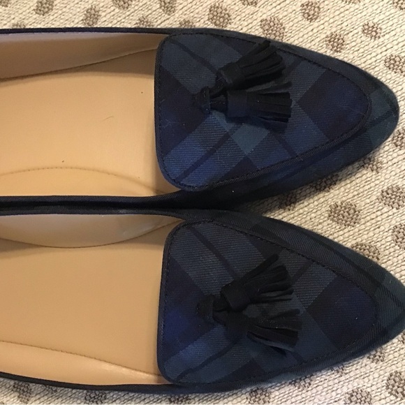 Talbots Shoes - Talbots plaid flats size 11